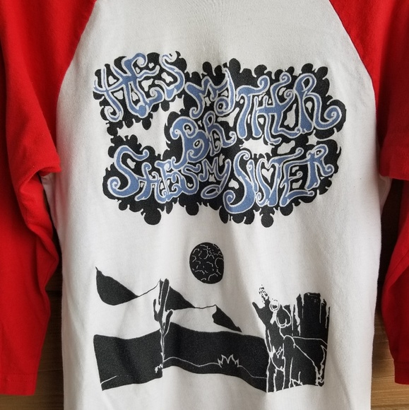 3/4 sleeve he's my brother she's my sister band - Picture 3 of 7